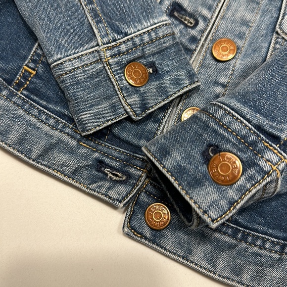 J crew crewcuts girls blue denim jacket size 2 💙 - Picture 4 of 7